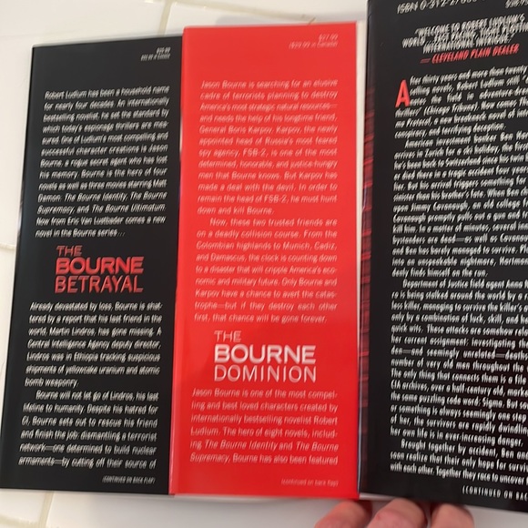 Hardcover lot Robert Ludlum’s books. Excellent condition. - Picture 11 of 11